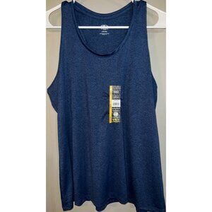 Athletic Works Youth Moisture-Wicking Core Tank Top Size L Blue